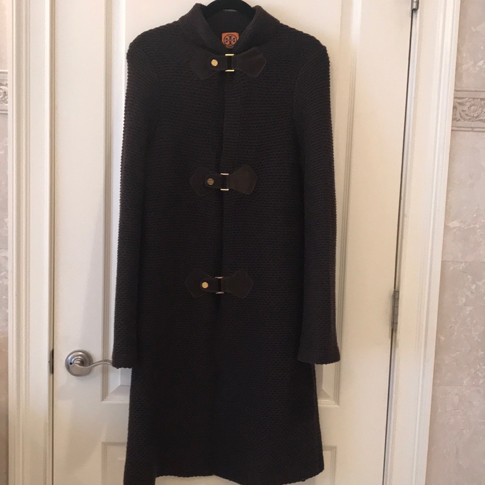 Tory Burch Long Brown Sweater